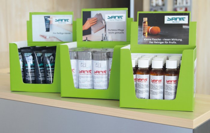 SANIT Displaykartons