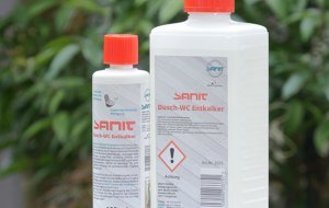 Neu: SANIT Dusch-WC Entkalker - der Profireiniger für Hygiene im Washlet